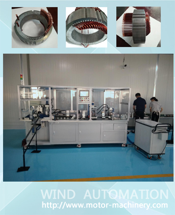 Rectangle Wire Forming Machine Armature Coil Winding Machine